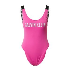 Calvin Klein Swimwear Fürdőruhák  fekete / fehér / fukszia