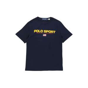 Polo Ralph Lauren Póló  sötétkék / dinnye / fehér / sárga
