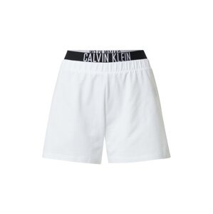Calvin Klein Swimwear Nadrág  fehér / fekete