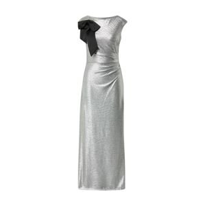 Lauren Ralph Lauren Estélyi ruhák 'AVELINE'  ezüst / fekete