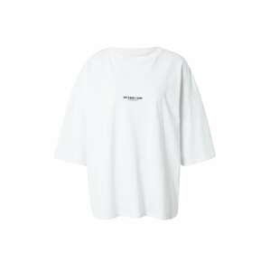 GLAMOROUS Oversize póló  fehér / fekete