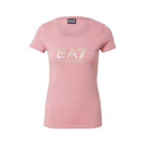 EA7 Emporio Armani Póló  rózsaszín / ezüst