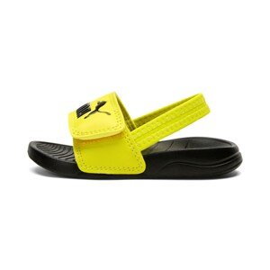 PUMA Nyitott cipők  limone / fekete