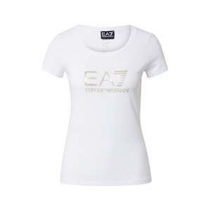 EA7 Emporio Armani Póló  fehér / aranysárga