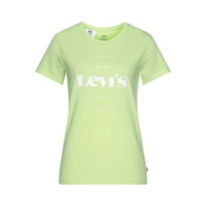 LEVI'S ® Póló 'The Perfect'  zöld / fehér