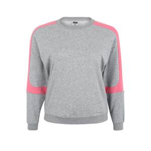 Urban Classics Tréning póló  rózsaszín / szürke