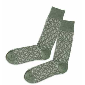 DillySocks Socken  fehér / sötétzöld