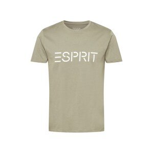 ESPRIT Póló  fehér / khaki
