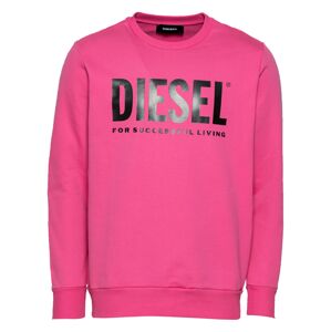 DIESEL Tréning póló  rózsaszín / fekete