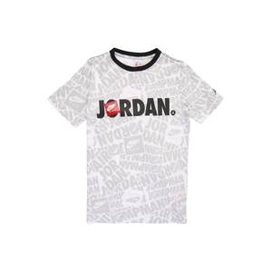 Jordan Póló 'JUMPMAN'  fehér / szürke / fekete / piros