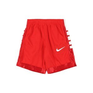 Nike Sportswear Nadrág 'ELITE'  piros / fehér