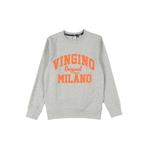 VINGINO Tréning póló  szürke melír / narancs