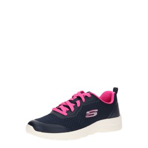 SKECHERS Rövid szárú edzőcipők  tengerészkék / rózsaszín