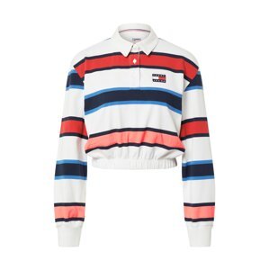 Tommy Jeans Póló 'Rugby'  fehér / vegyes színek