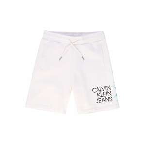 Calvin Klein Jeans Nadrág 'HYBRID LOGO JOGGER SHORTS'  fehér