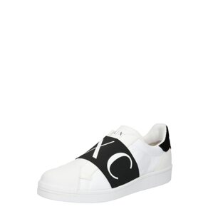ARMANI EXCHANGE Belebújós cipők  fehér / fekete