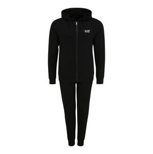 EA7 Emporio Armani Jogging ruhák 'TUTA'  fekete / fehér