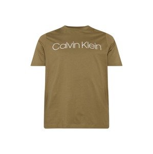 Calvin Klein Big & Tall Póló  fehér / olíva