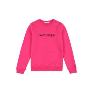 Calvin Klein Jeans Tréning póló  magenta / fekete