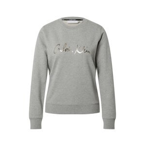 Calvin Klein Tréning póló  szürke melír / ezüst