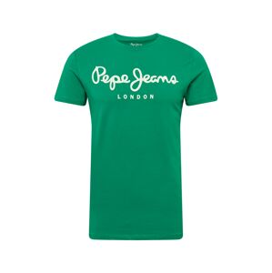 Pepe Jeans Póló  zöld / fehér