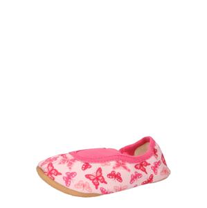 BECK Házi cipő 'Papillon'  pitaja / pasztell-rózsaszín