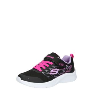 SKECHERS Sportcipő 'Microspec Bold Delight'  rózsaszín / fekete
