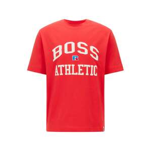 BOSS Casual Póló 'Russell Athletic'  piros / fehér / kék