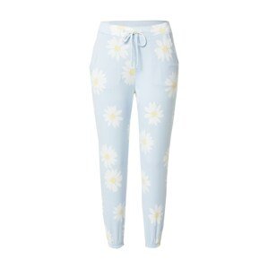 HOLLISTER Pizsama nadrágok  világoskék / fehér / sárga
