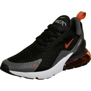 Nike Sportswear Rövid szárú edzőcipők 'Air Max 270'  fekete / szürke / narancs