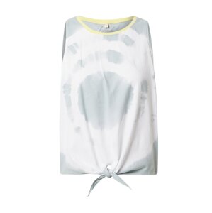 bleed clothing Top  fehér / világosszürke / sárga