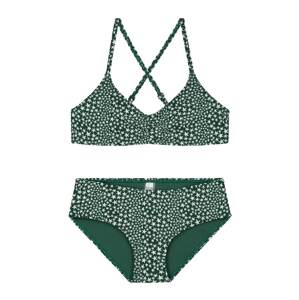 Shiwi Bikini  smaragd / fehér