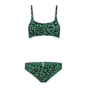 Shiwi Bikini  testszínű / zöld / fekete