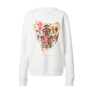 EINSTEIN & NEWTON Tréning póló 'Tigerzzard Klara Geist'  fehér / vegyes színek