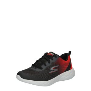 SKECHERS Sportcipő 'GO RUN 600 - HADDOX'  piros / fekete / fehér