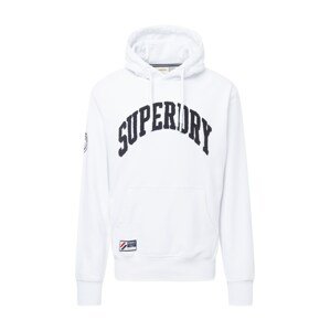 Superdry Tréning póló 'Varsity'  fehér / fekete