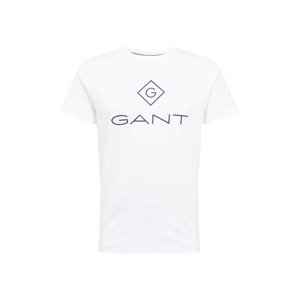 GANT Shirt  fehér / tengerészkék