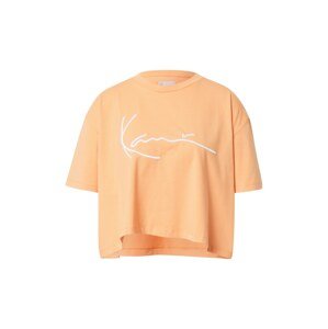 Karl Kani Oversize póló  világos narancs / fehér