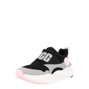 UGG Belebújós cipők 'LA FLEX'  fekete / szürke / világos-rózsaszín / fehér
