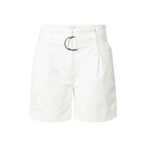 Calvin Klein Élére vasalt nadrágok  fehér
