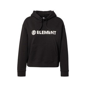ELEMENT Sportsweatshirt  fekete / fehér