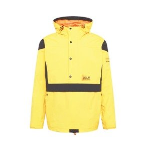 JACK WOLFSKIN Kültéri kabátok  sárga / fekete