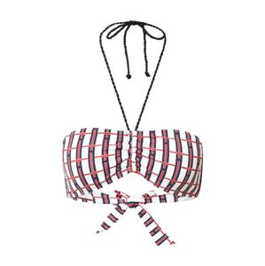 Tommy Hilfiger Underwear Bikini felső  fehér / tengerészkék / piros