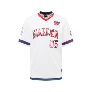 FUBU Sportshirt 'Harlem'  fehér / tengerészkék / piros