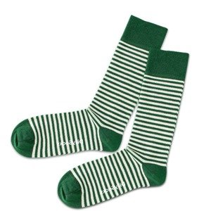 DillySocks Socken  fehér / fűzöld