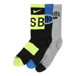 Nike SB Zokni  fekete / kék / sárga / szürke / fehér