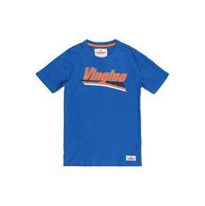 VINGINO Póló 'Hamon'  kék / világos narancs / éjkék / fehér