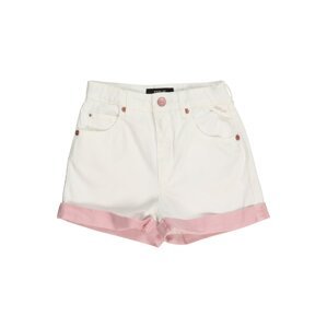 REPLAY Shorts  fehér / rózsaszín