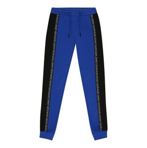 Calvin Klein Jeans Nadrág  kék / fekete / fehér