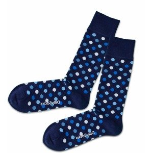 DillySocks Socken  sötétkék / fehér / kék / világoskék